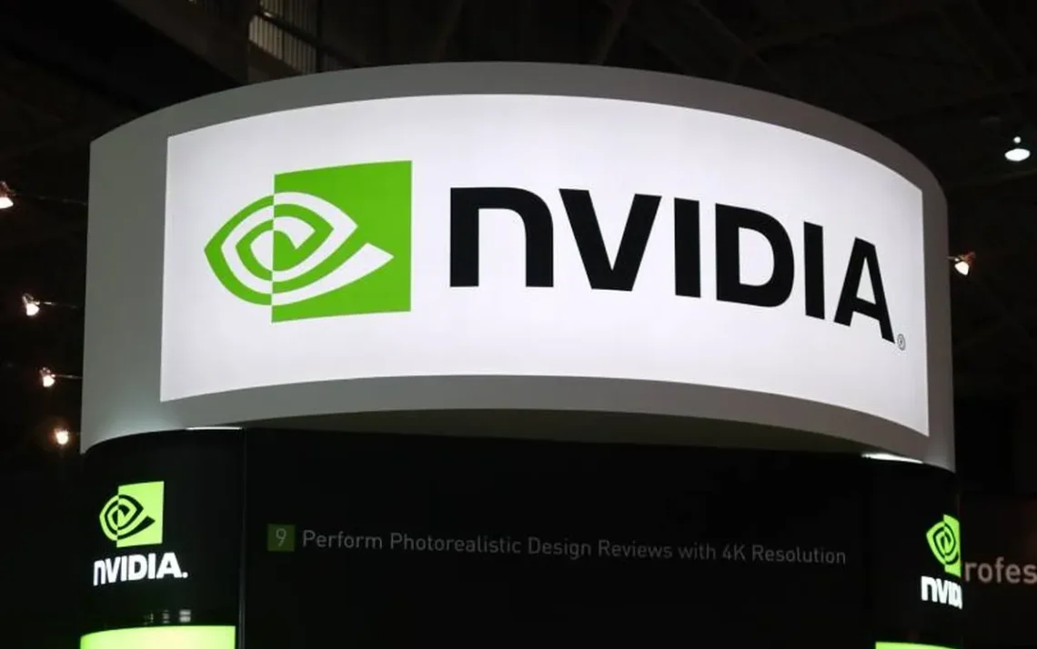 NVDA, fabricante de processadores, ações da Nvidia