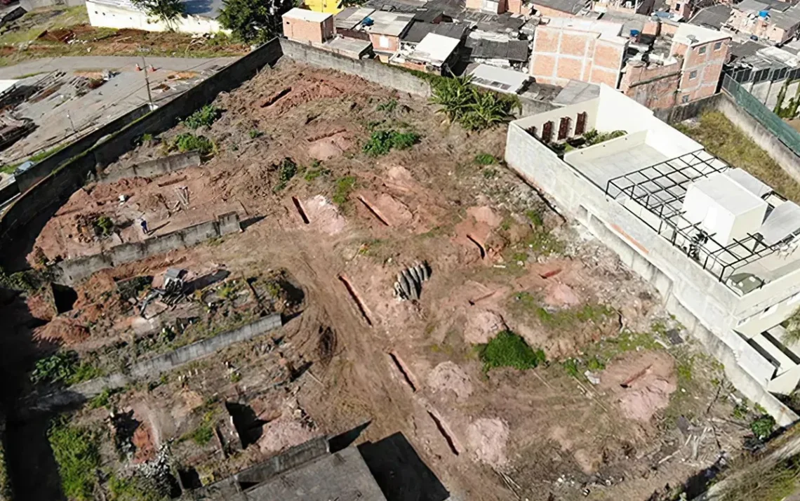 sítio de arqueologia, local histórico, área de escavação