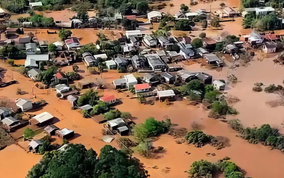 inundações, cheias;