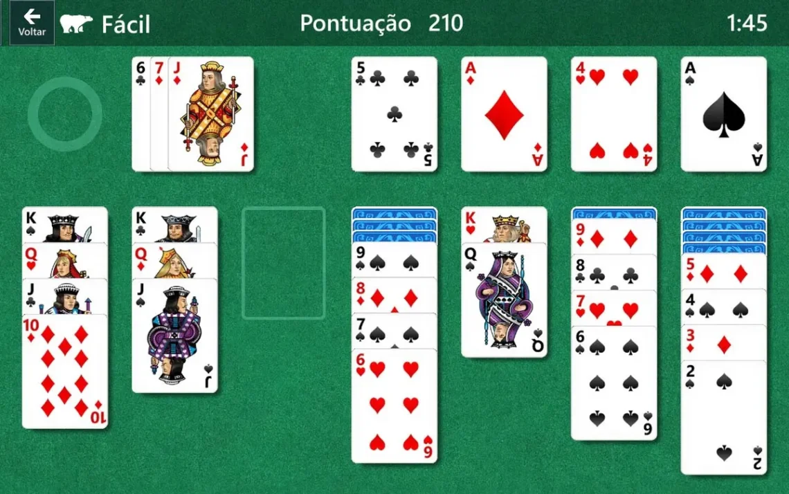 jogo, de cartas, paciência, clássica, baralho, cartas;