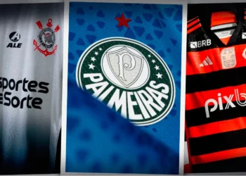 Qual clube fatura mais? Como fica o 'ranking' de patrocinadores másters após acordo do Palmeiras - Foto: @ ESPN - Todos os direitos: @ ESPN